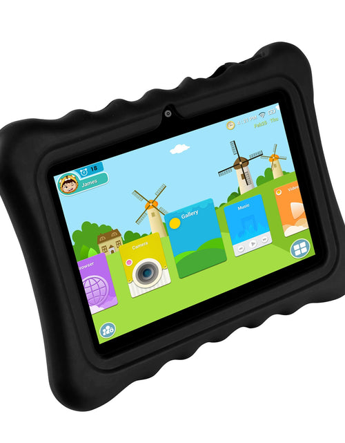 Load image into Gallery viewer, Shock-resistant Silicone Snap-on Case with Stand for 7� Tablets
