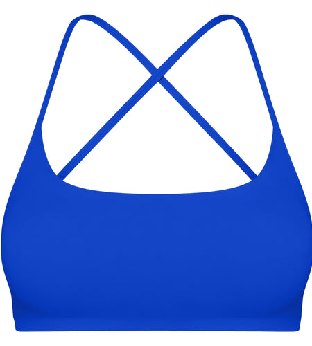Women�s Cross Back Sports Bra, Open Back, Thin Straps, Low Impact