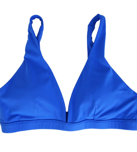 Women�s Deep V-Neck Sports Bra, U-Back, Removable Pads, Low Impact