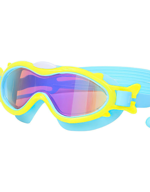 Load image into Gallery viewer, Kids Swim Goggles With Ear Plugs UV Protection Anti-Fog Leak Proof Wide View Pool Swimming Goggles For Youth Boys Girls Aged 3-16 Years Old Summer Bea
