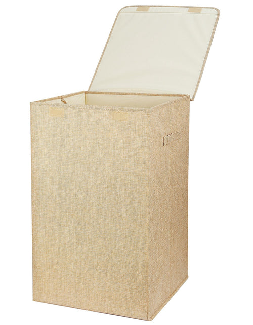 Load image into Gallery viewer, Foldable Laundry Hampers Washing Clothes Laundry Basket w/ Lid Handles Storage Organizer
