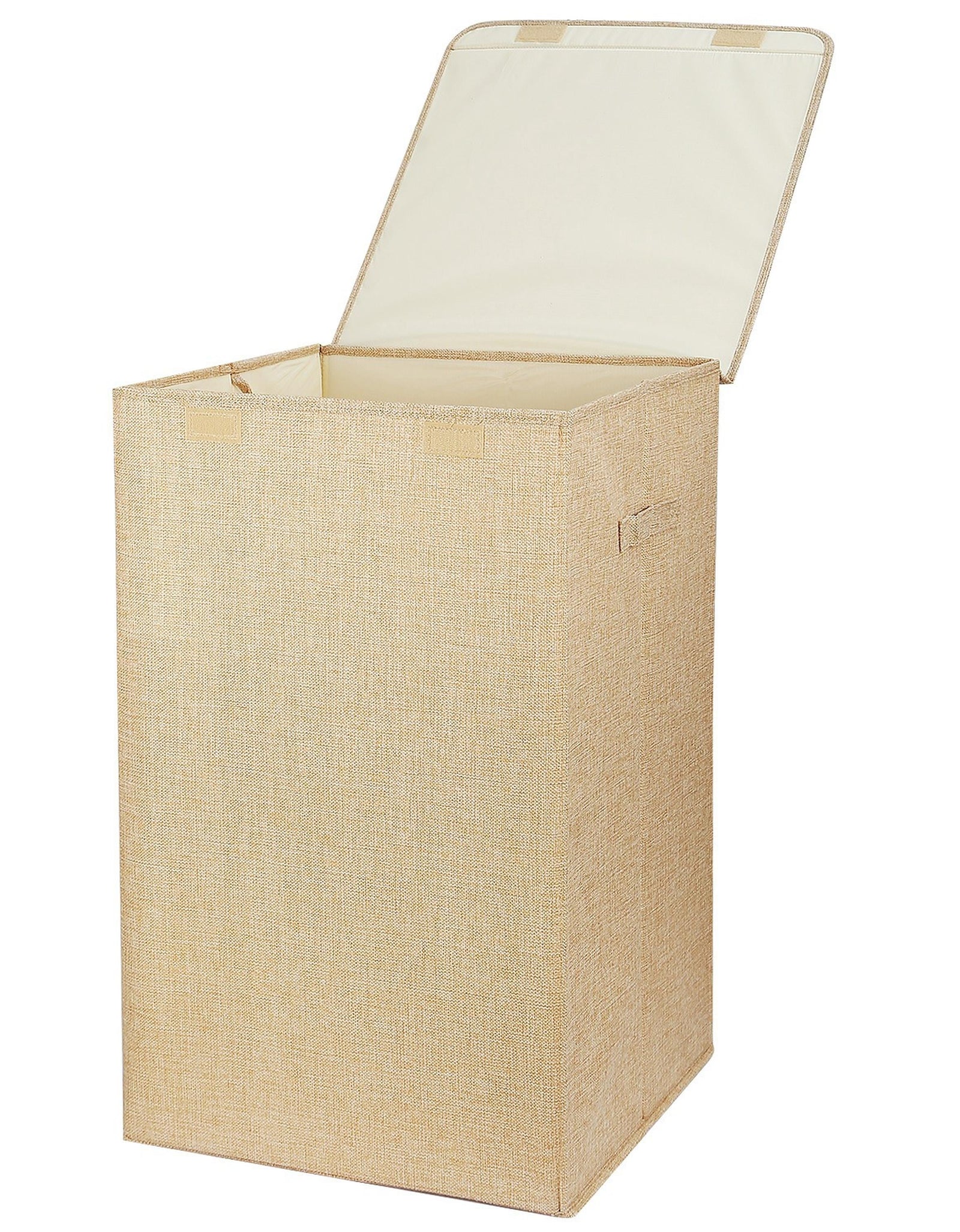Foldable Laundry Hampers Washing Clothes Laundry Basket w/ Lid Handles Storage Organizer