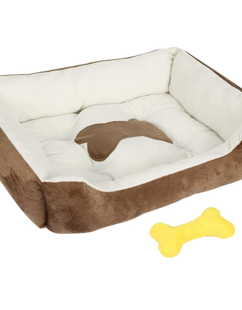 Load image into Gallery viewer, Pet Dog Bed Soft Warm Fleece Puppy Cat Bed Dog Cozy Nest Sofa Bed Cushion Mat For S/M Dog

