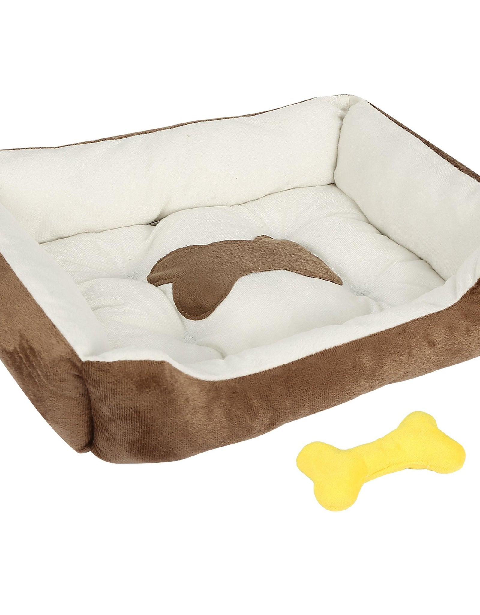 Pet Dog Bed Soft Warm Fleece Puppy Cat Bed Dog Cozy Nest Sofa Bed Cushion Mat For S/M Dog