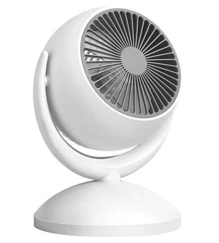 Portable Rechargeable Desk Fan - 4 Speeds, 360� Tilt, Quiet 40dB - Ideal for Home or Office