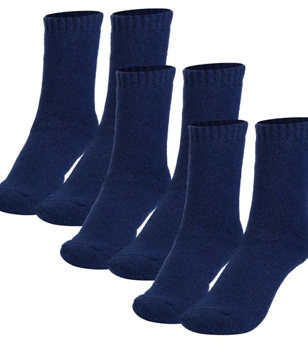 3 Pairs Men Warm Wool Socks Soft Cozy Winter Thermal Socks For Men Thick Heat-Trapping Moisture Wicking Socks Indoor Outdoor