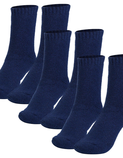 Load image into Gallery viewer, 3 Pairs Men Warm Wool Socks Soft Cozy Winter Thermal Socks For Men Thick Heat-Trapping Moisture Wicking Socks Indoor Outdoor
