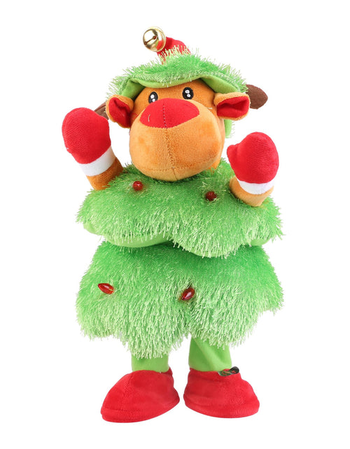 Load image into Gallery viewer, Electric Dancing Singing Plush Toy Twisting Elk Toy Talking Interactive Mimicking Funny Songs Wiggly Dance Kid Christmas Gift
