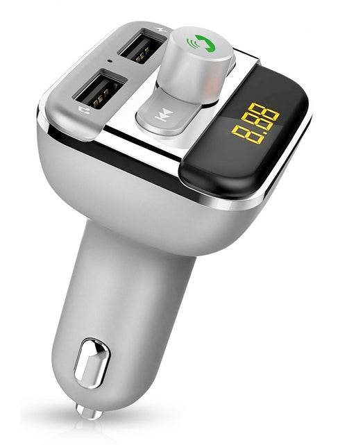 Load image into Gallery viewer, Wireless FM Transmitter 3.4A USB Car Charger Hands-free Call MP3 Player TF Card USB Disk Reader
