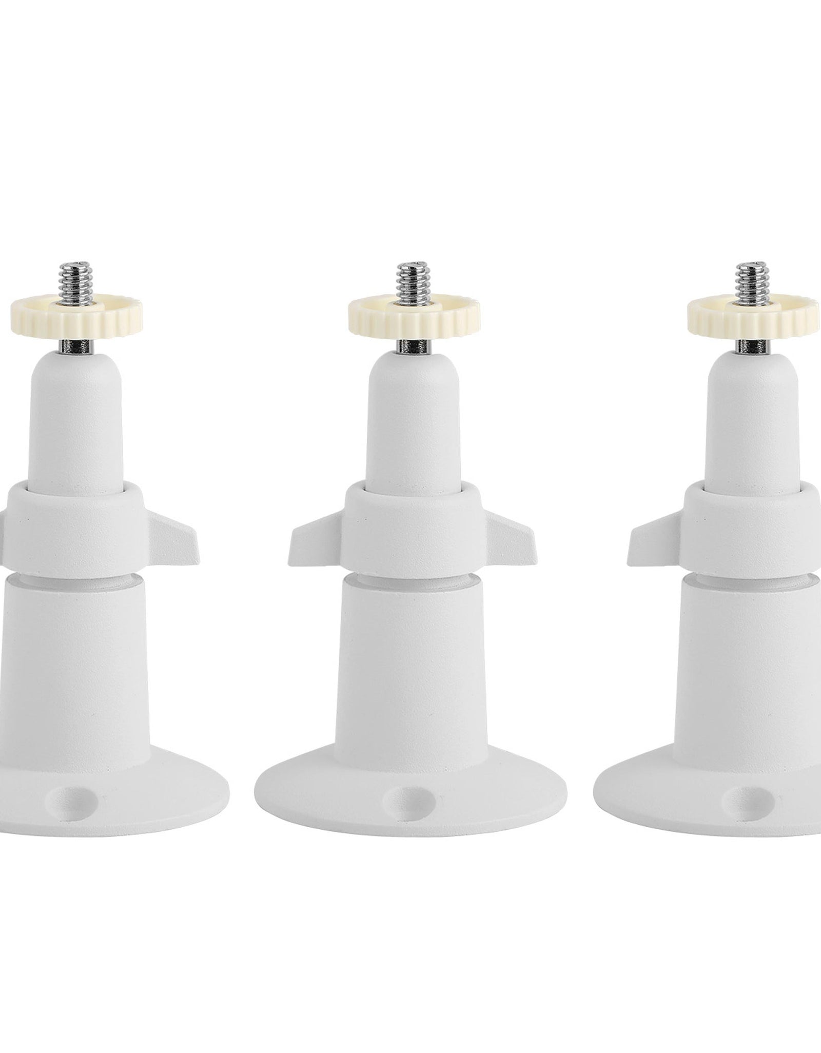 3 Packs Security Camera Wall Mount for Arlo 360�Adjustable Camera Holder Garden Patio Screw Mount Universal Fit for 1/4" Imperial Standard Screw Inter