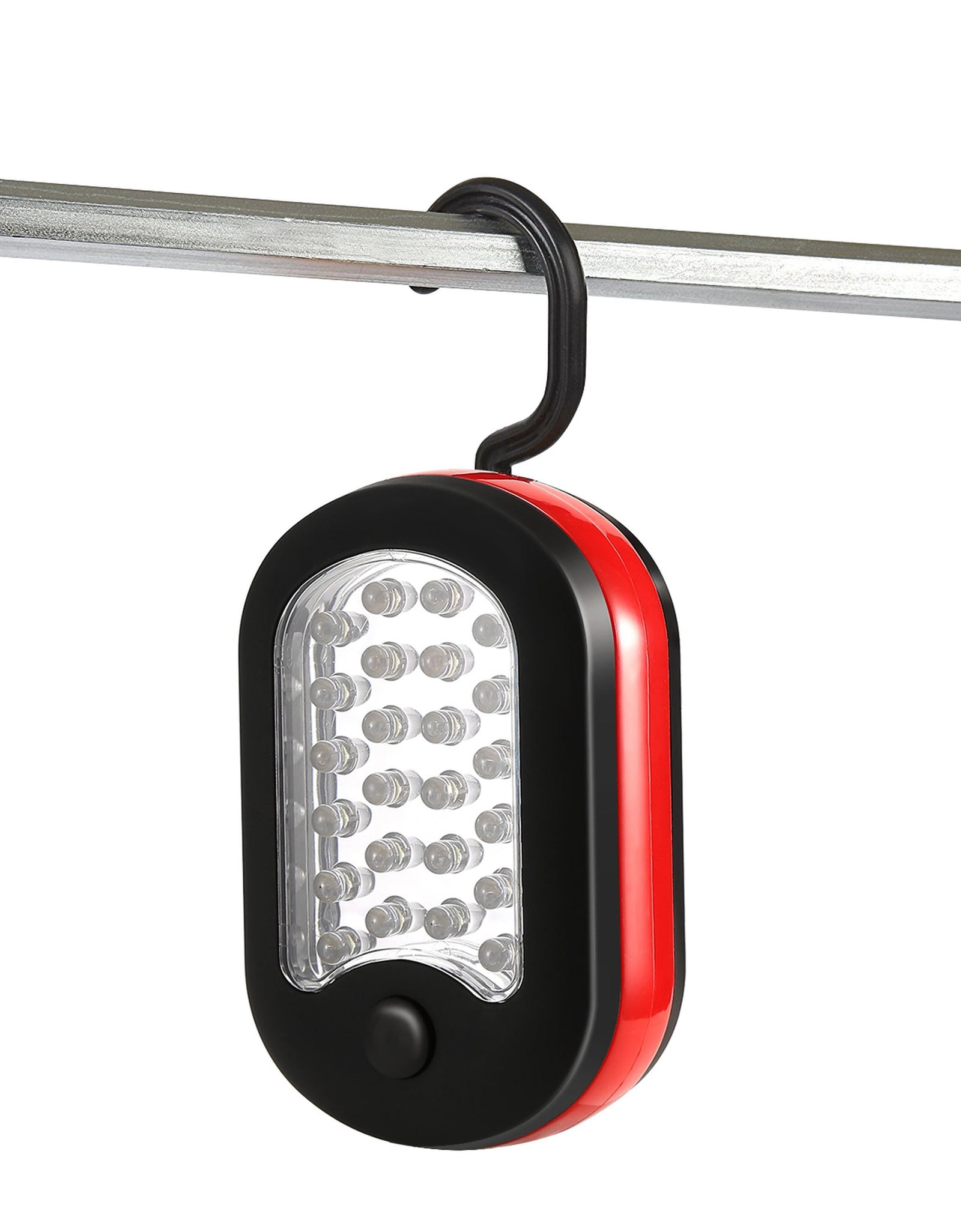 Compact Magnetic Work Light 27 LEDs w/ Hook � Emergency Camping Hiking