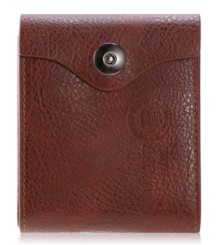 Men�s Wallet PU Leather Bifold Purse Slim RFID Blocking Card Holder Cases w/ 2 ID Window Coin Pocket