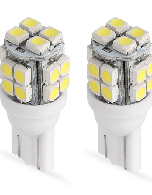 Load image into Gallery viewer, 10Pcs 12V T10 LED Light Bulb Wedge Base Interior Dome Map LED Lights License Plate Trunk Side Positioning Lights 6000K White
