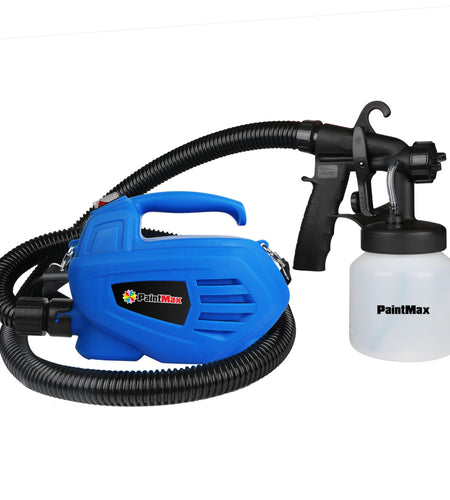 800ML Paint Spray Painter 650W Paint Sprayer Machine 800ML/Min Output HVLP Oil Primer Water Sprayer w/ 3 Spraying Patterns Motor Strap Detachable Cont
