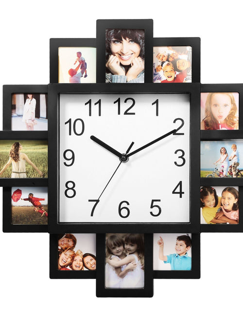 Load image into Gallery viewer, 12-Picture Collage Wall Clock Home Decor
