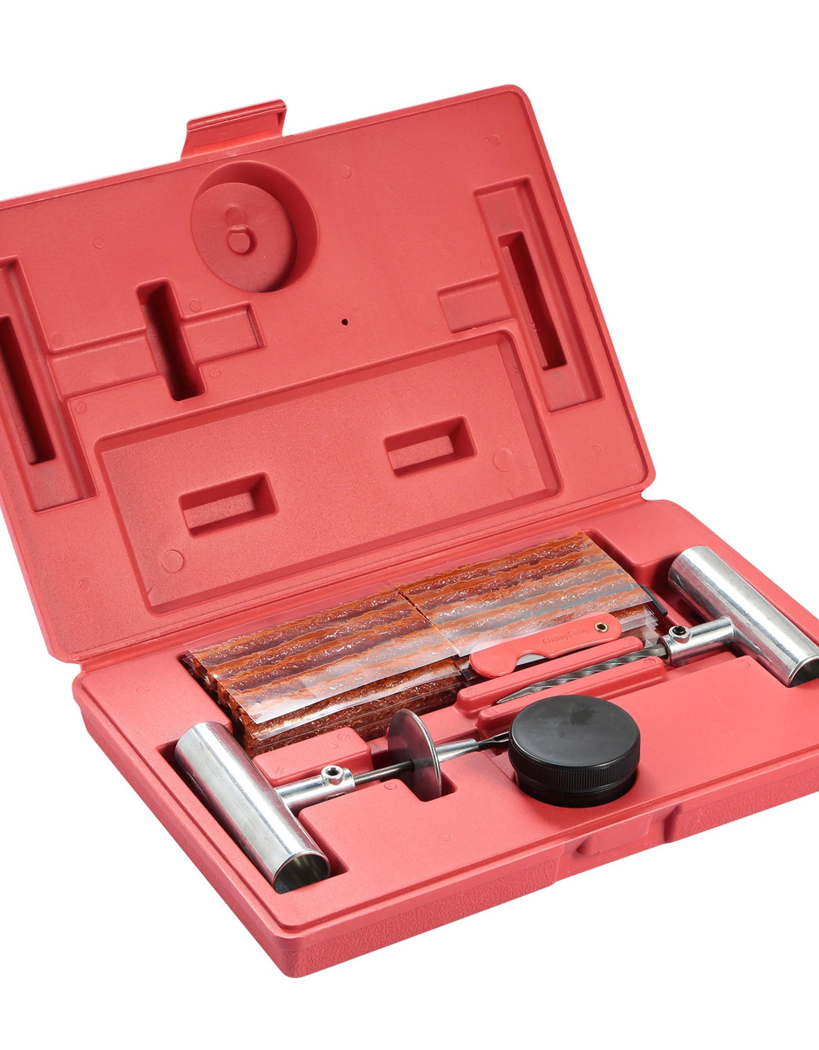 57 Pcs Universal Tire Repair Tools Kit Flat Tire Puncture Repair Tools for Cars Trucks