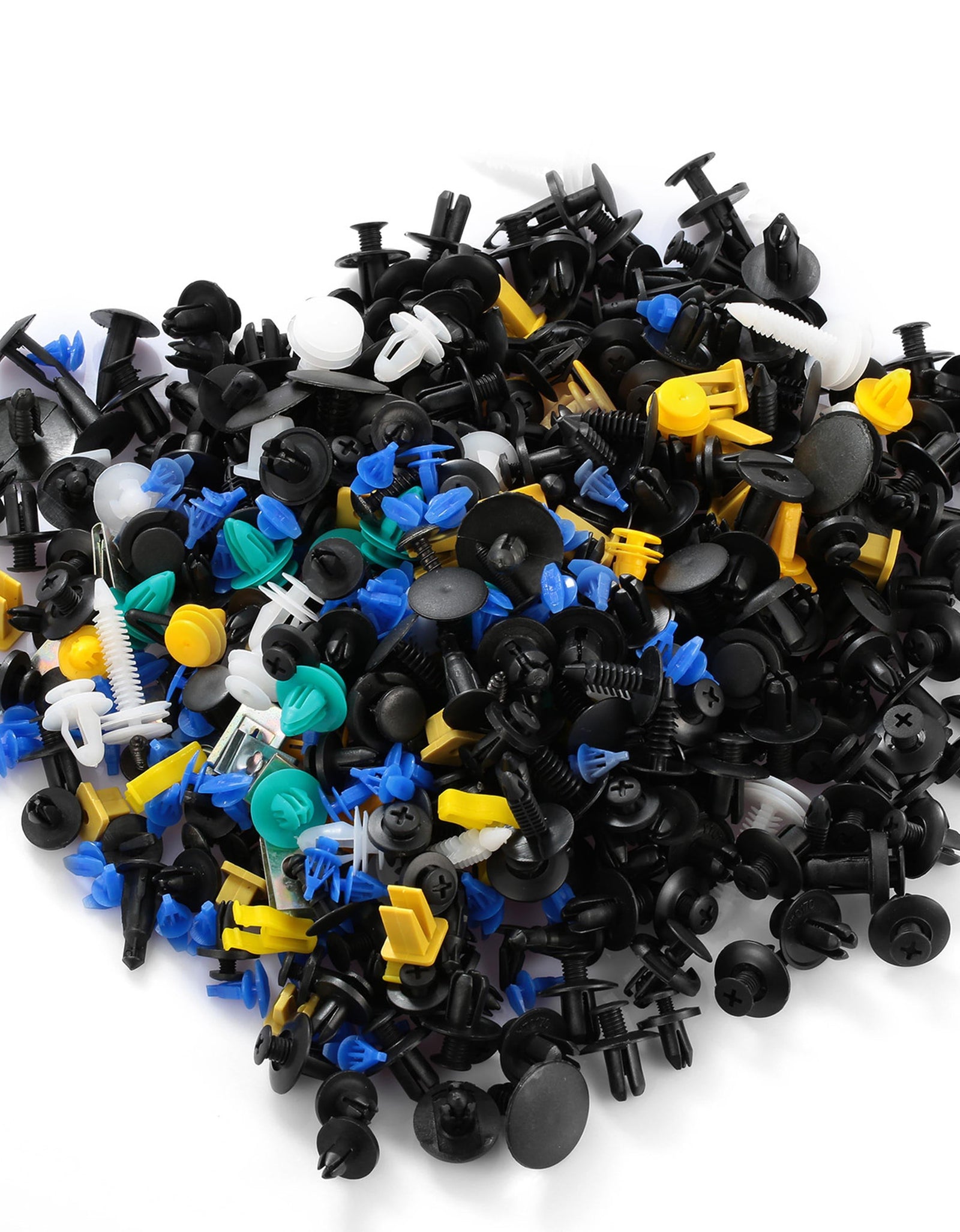 500Packs Bumper Fastener Rivets 30 Kinds Bumper Push Clips Fender Replacement Universally Fit for Honda Toyota Car Panel Skirt Shield Retainer