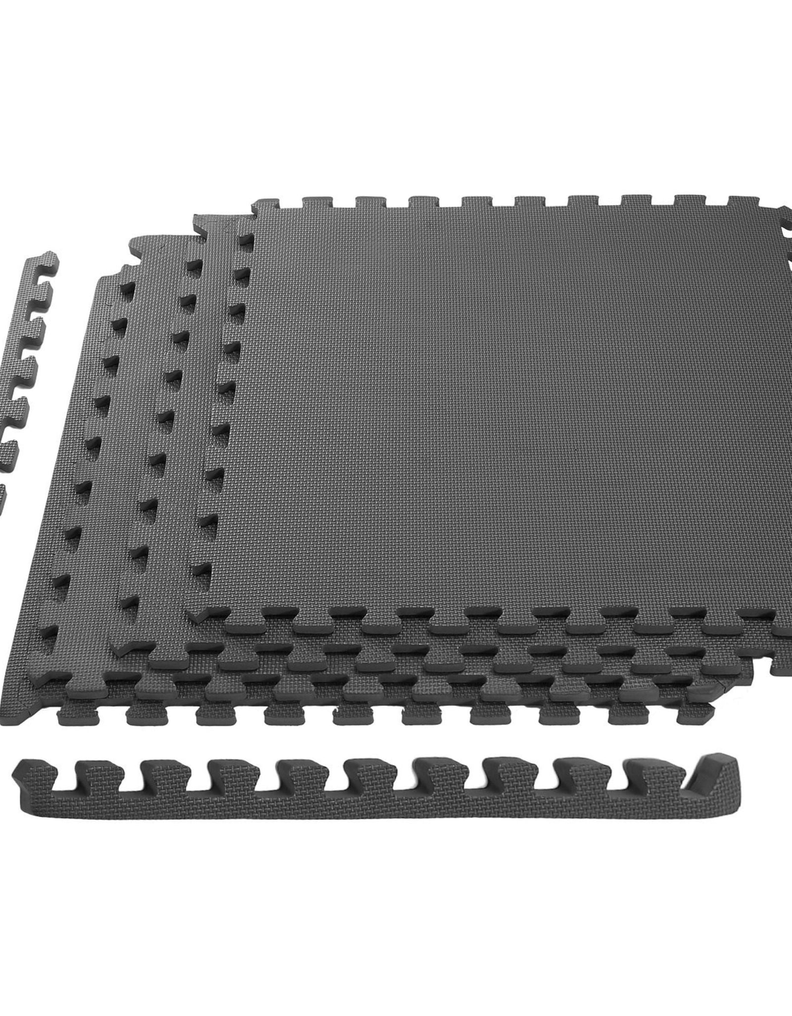 Foam Gym Puzzle Exercise Mat - Interlocking Tiles for Gym Equipment, Workouts - Protective Flooring - EVA Material - Specs: 150 characters