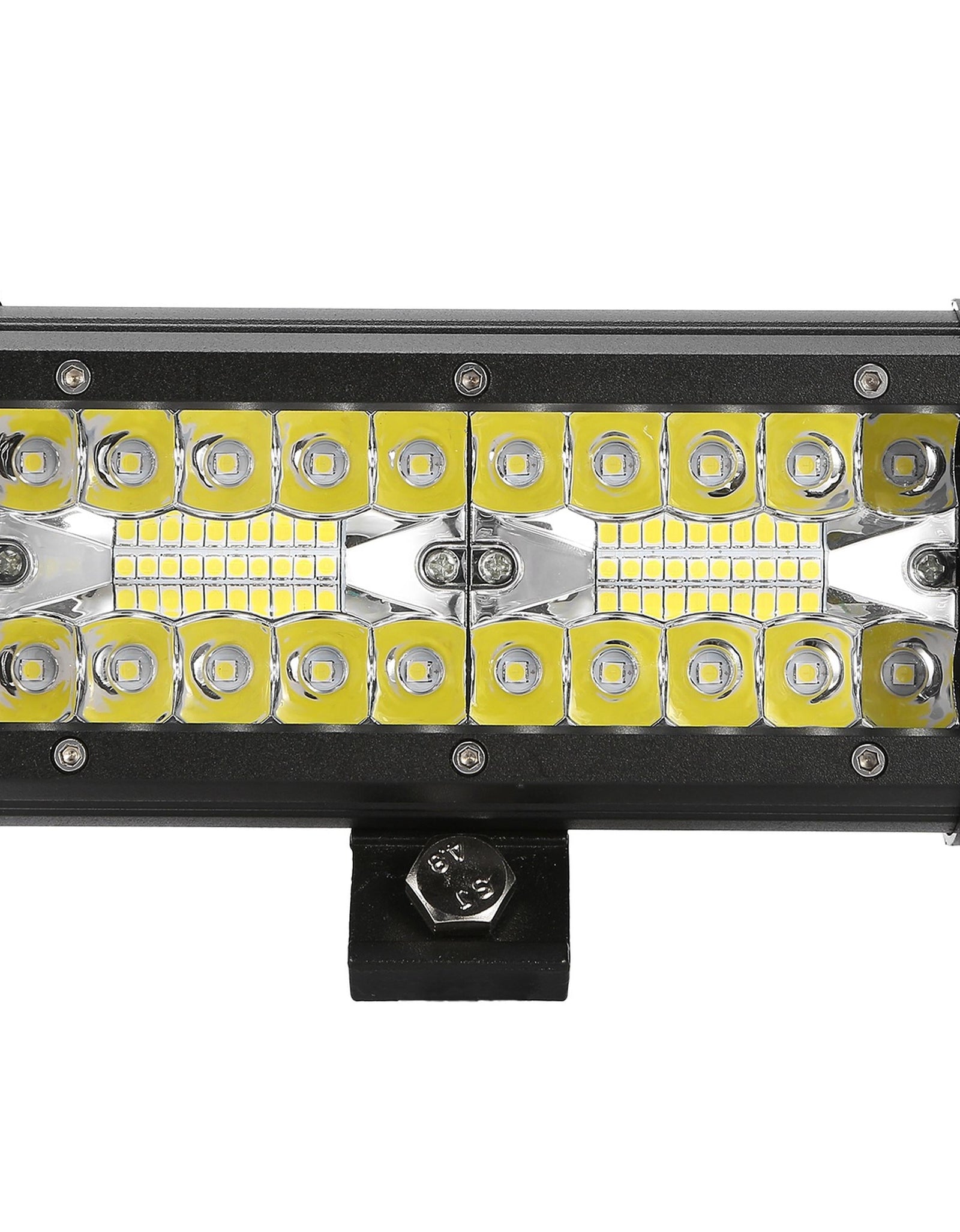 7" LED Light Bar 120W 12000LM LED Work Light Pods Offroad Driving Lights IP67 Waterproof Fog Light Spot Flood Beam for Jeep Trailer Truck Bus Boat