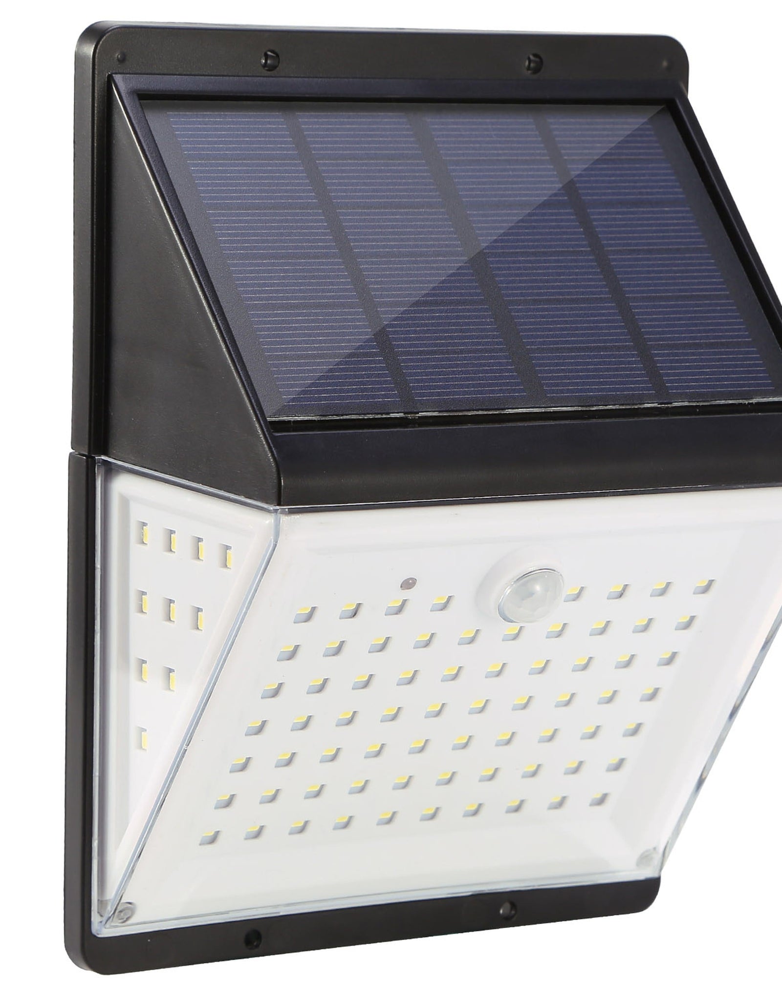 Solar Lights 88 LEDs Wall Lamps Outdoor 120� Motion Sensor Sound Control Lightings 270�Illumination IP65 Waterproof w/ 2.5m Extend Wire for Garage Gar