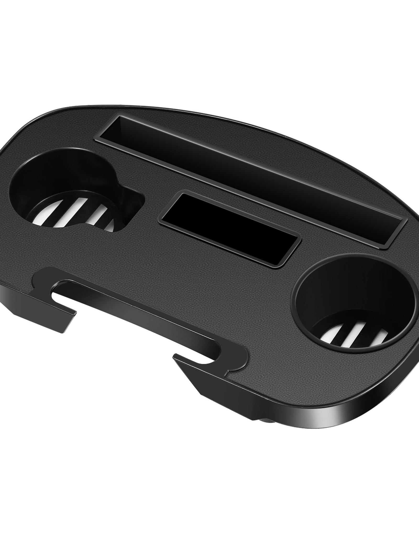 Zero Gravity Chair Cup Holder Clip On Side Tray w/Beverage Can Mobile Devices Slots