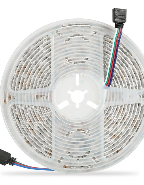 Load image into Gallery viewer, LED Strip Lights, Waterproof 16.4FT 300 LEDs SMD5050 RGB Color Changing WiFi Smart LED Light Strip Work with Alexa Google Assistant Sync with Music AP
