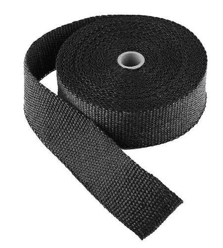 2" 50FT Exhaust Heat Wrap Fiberglass Manifold Header Pipe Heat Wrap w/12 x Locking Ties