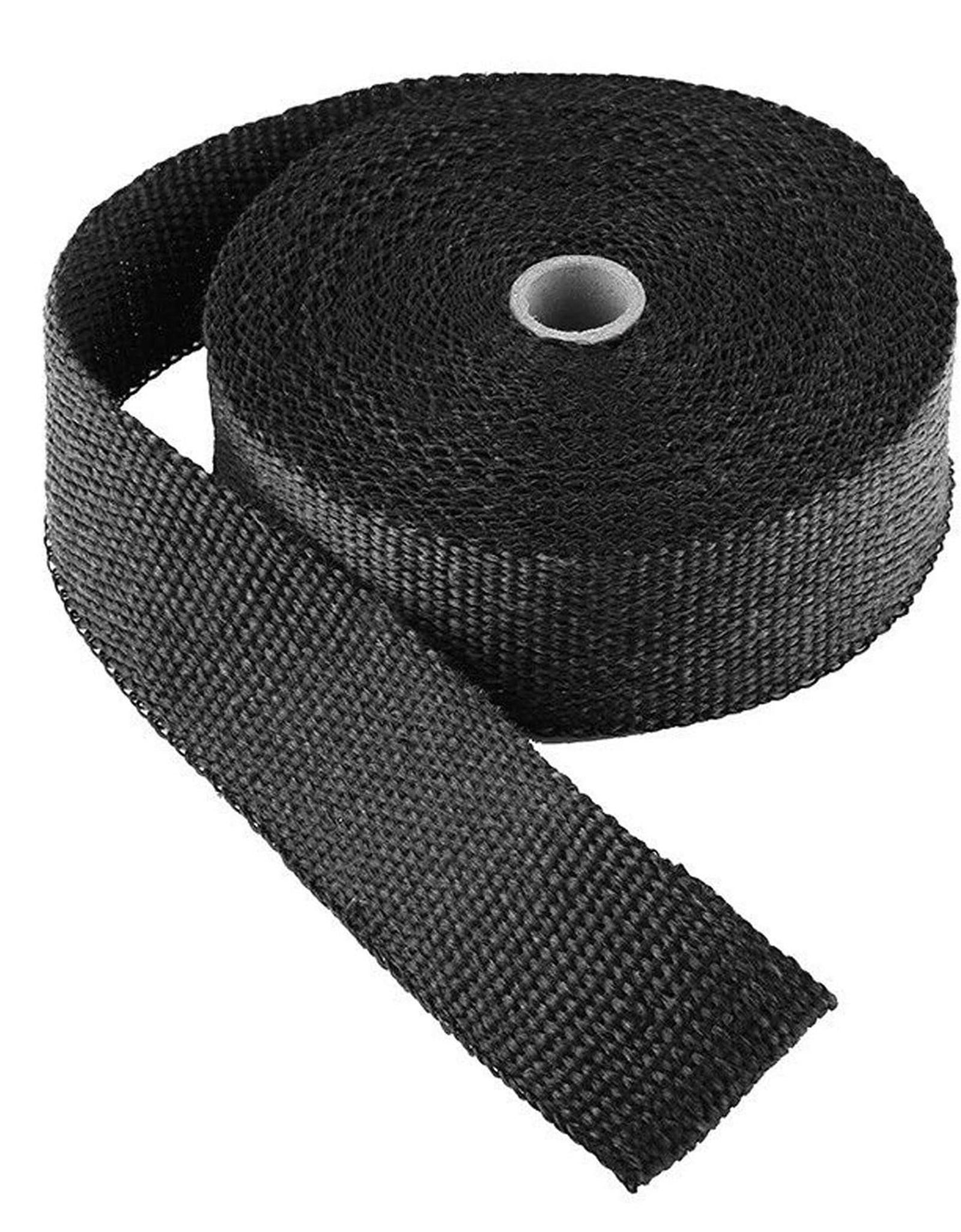 2" 50FT Exhaust Heat Wrap Fiberglass Manifold Header Pipe Heat Wrap w/12 x Locking Ties