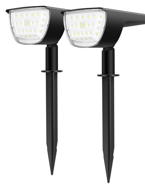 Load image into Gallery viewer, Solarek 32 LEDs Solar Landscape Spotlights IP65 Waterproof Solar Lights Auto On/Off Solar Powered Security Wall Lights 3 Modes Lighting For Yard Garde
