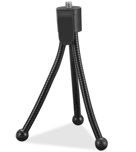 Flexible Tripod Stand for Camera & Mini Projector - Heavy Duty Tabletop Mount with Anti-Slip Feet - Ideal for Photography & Video Recording