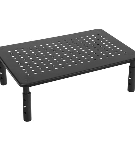 Adjustable Monitor Stand Riser | 3 Height | Ventilation | PC Laptop Printer Organizer