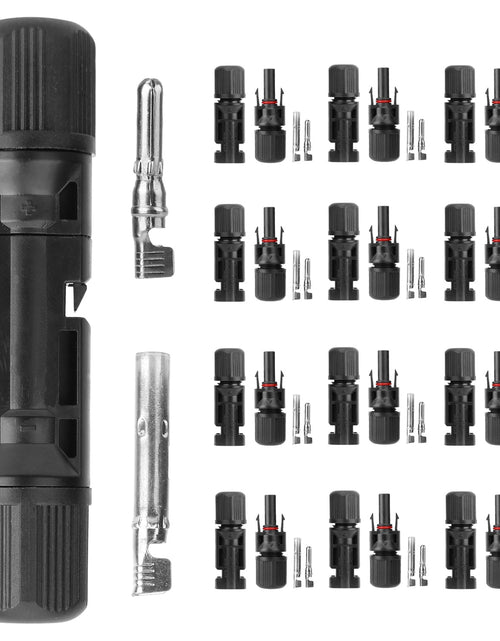 Load image into Gallery viewer, 10 Pairs Solar Panel Connectors Solar Wire Adapter Male/Female IP67 Waterproof Connector Solar Panel Wire Connector
