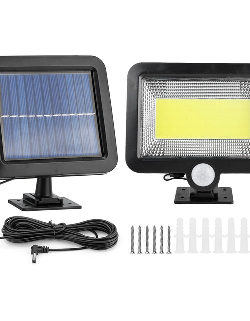 Load image into Gallery viewer, Solar Powered Wall Lights Outdoor 100 LED Beads Motion Sensor Lamp IP65 Waterproof Dusk To Dawn Sensor Light For Front Door Deck
