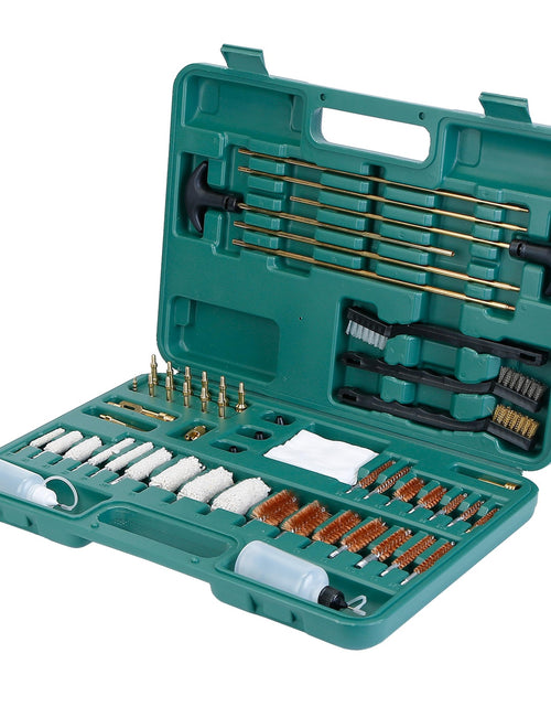 Load image into Gallery viewer, Universal Gun Cleaning Kit Gun Cleaning Brushes Mops Muff Guard w/ Carrying Case For Rifles Pistols Handguns Shotguns

