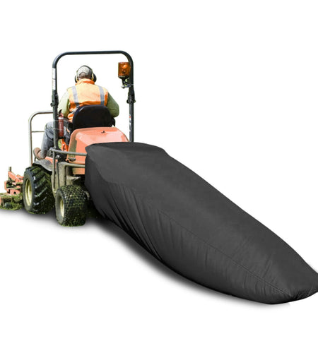 Lawn Tractor Leaf Bag 54 Cubic Feet Standard Garden Waste Collection Bag w/ 112in Opening For Fast & Easy Leaf Collection Riding Lawn Mower Rubbish Ba