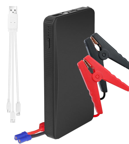 12V Car Jumper Starter 360A Peak 20000mAh Battery Charger Power Bank Portable Power Booster Battery w/ 3 Flashlight Modes