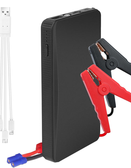 Load image into Gallery viewer, 12V Car Jumper Starter 360A Peak 20000mAh Battery Charger Power Bank Portable Power Booster Battery w/ 3 Flashlight Modes
