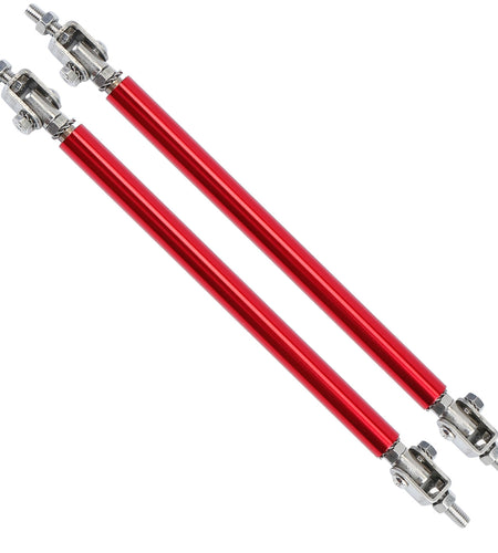 2Pcs Splitter Rod Front Bumper Lip Rod Strut Adjustable Lip Spoiler Tie Support Rods 150mm-200mm