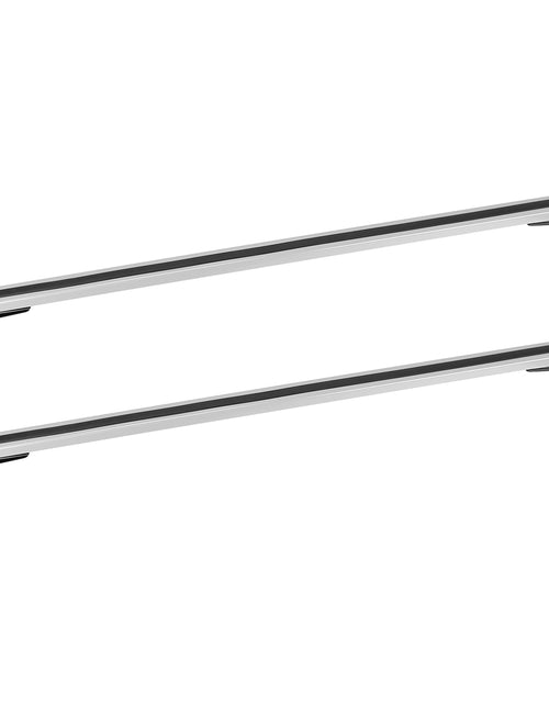 Load image into Gallery viewer, 47.24in Universal Top Roof Rack Cross Bar Cargo Carrier Aluminum Crossbar Rack w/ 165LBS Capacity Fit for Most Vehicle Wagon Car Without Roof Side Rai
