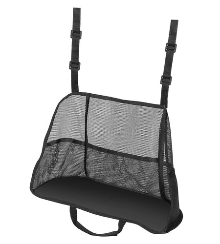 Car Net Pocket Handbag Holder Car Storage Netting Pouch Seat Side Storage Mesh Organizers Bag For Purse Phone Documents Barrier Pets Kids At Backseat