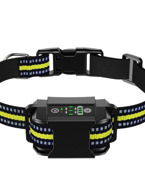Load image into Gallery viewer, Dog Bark Collar Rechargeable Waterproof Beep Vibration Static Stimulation Bark Stopper Automatic Identification Collar with 6 Intensity Dual Modes
