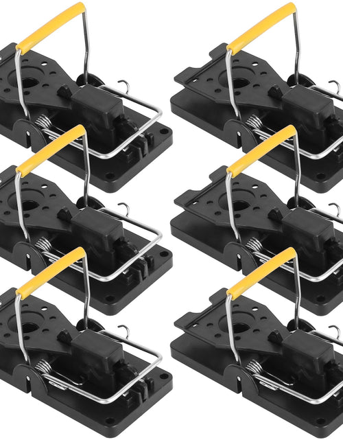Load image into Gallery viewer, 6Packs Mouse Traps Reusable Rat Rodent Killer Effective Pest Control Mouse Catcher Mice Snap Kill Trap
