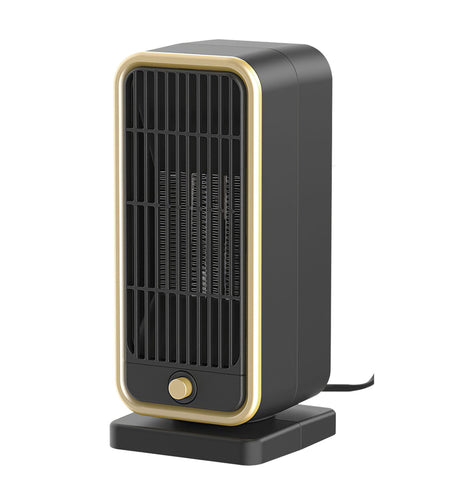 Portable Electric Heater - 500W PTC Ceramic, Overheating Protection, Tip Over Safety, 3S Heating - Ideal for 322 Sq FT Home Office