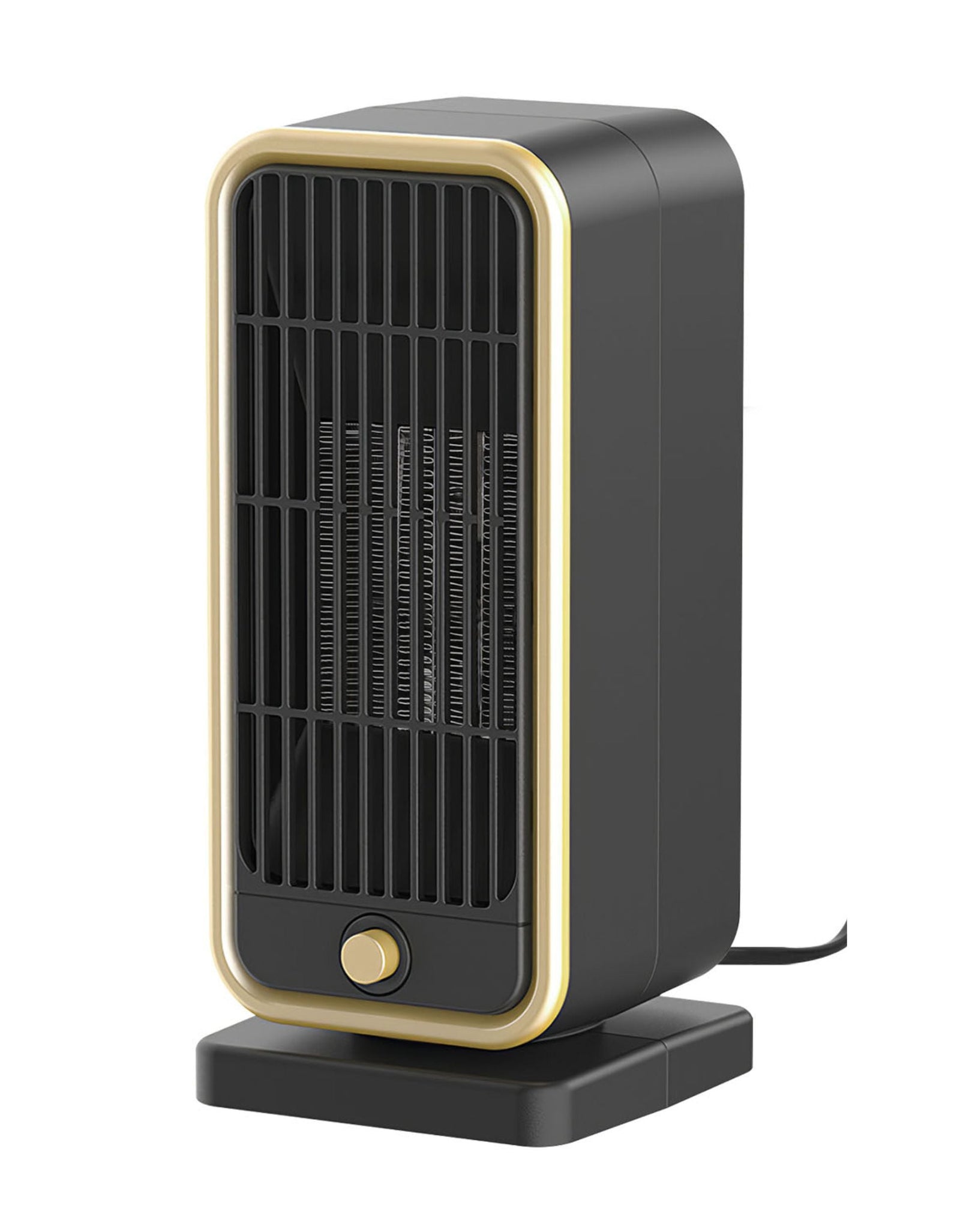 Portable Electric Heater - 500W PTC Ceramic, Overheating Protection, Tip Over Safety, 3S Heating - Ideal for 322 Sq FT Home Office