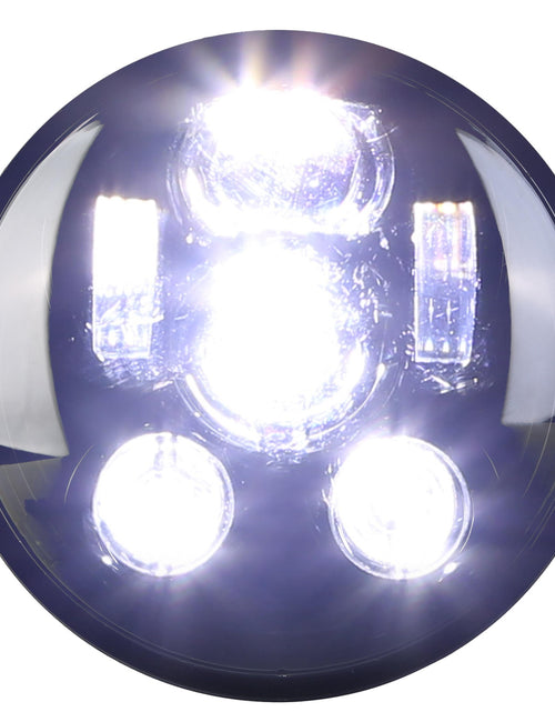 Load image into Gallery viewer, 5.75In LED Headlight Motorcycle Projector Headlamp Fit for Harley Dyna Sportster Iron 883 Street Rod Street Bob Softail Deuce Custom Super Wide Glide
