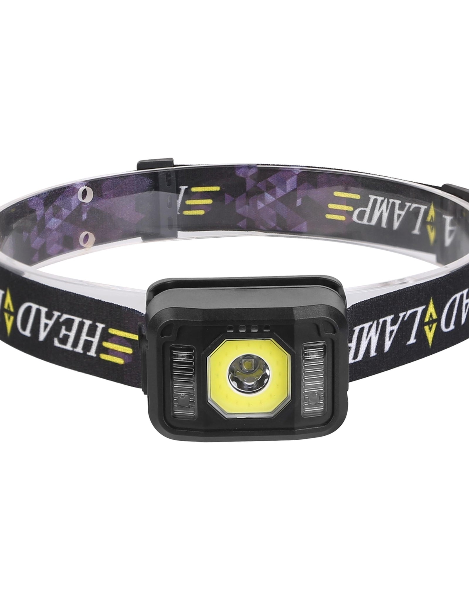2Packs Rechargeable Motion Sensor Headlamp 6 Light Modes COB XPG Headlight Torch Flashlight for Fishing Running Camping Hiking