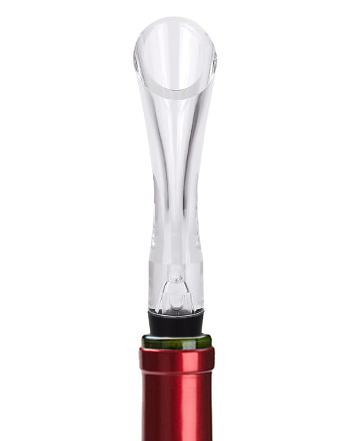 Load image into Gallery viewer, Wine Aerator Pourer Spout Decanter Spout Attachable In-Bottle Wine Drip Stopper
