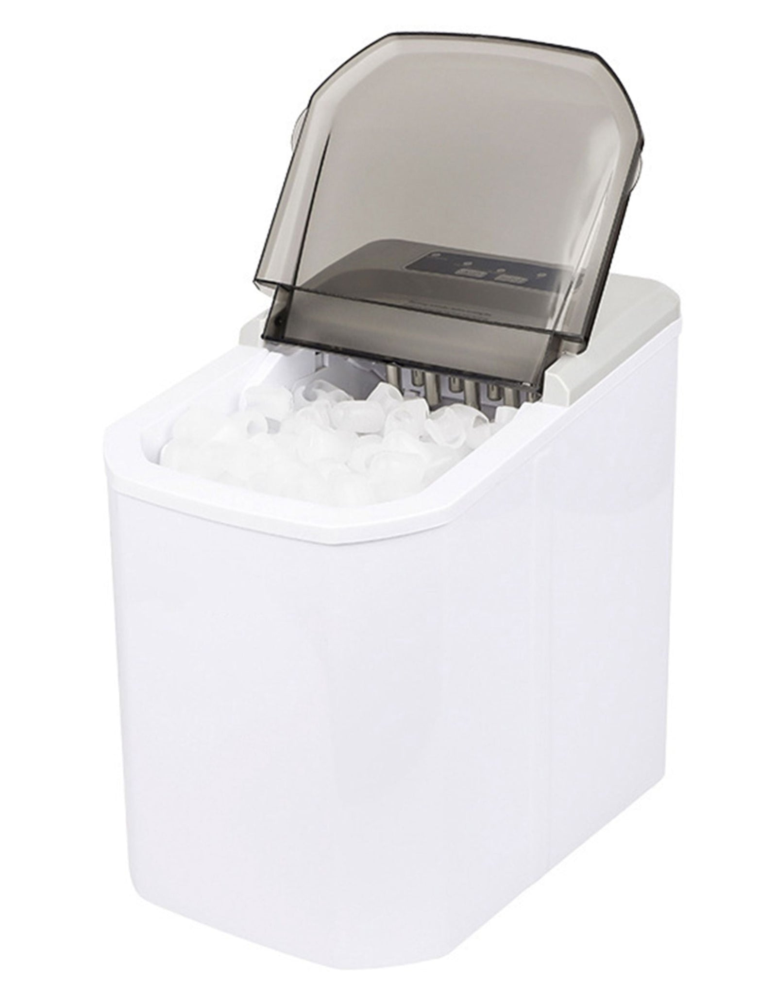 Self-cleaning Electric Ice Maker: 33LBS/24Hrs, Bullet Ice, for Home Kitchen, Office, Party