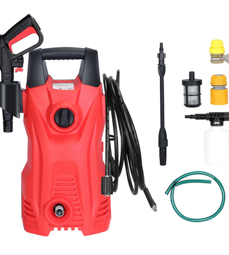 Electric High Pressure Washer 3000PSI Max 2.6GPM Powerful Car Washer Pressure Cleaner with Adjustable Spray Nozzle Soap Dispenser IPX5 Waterproof for