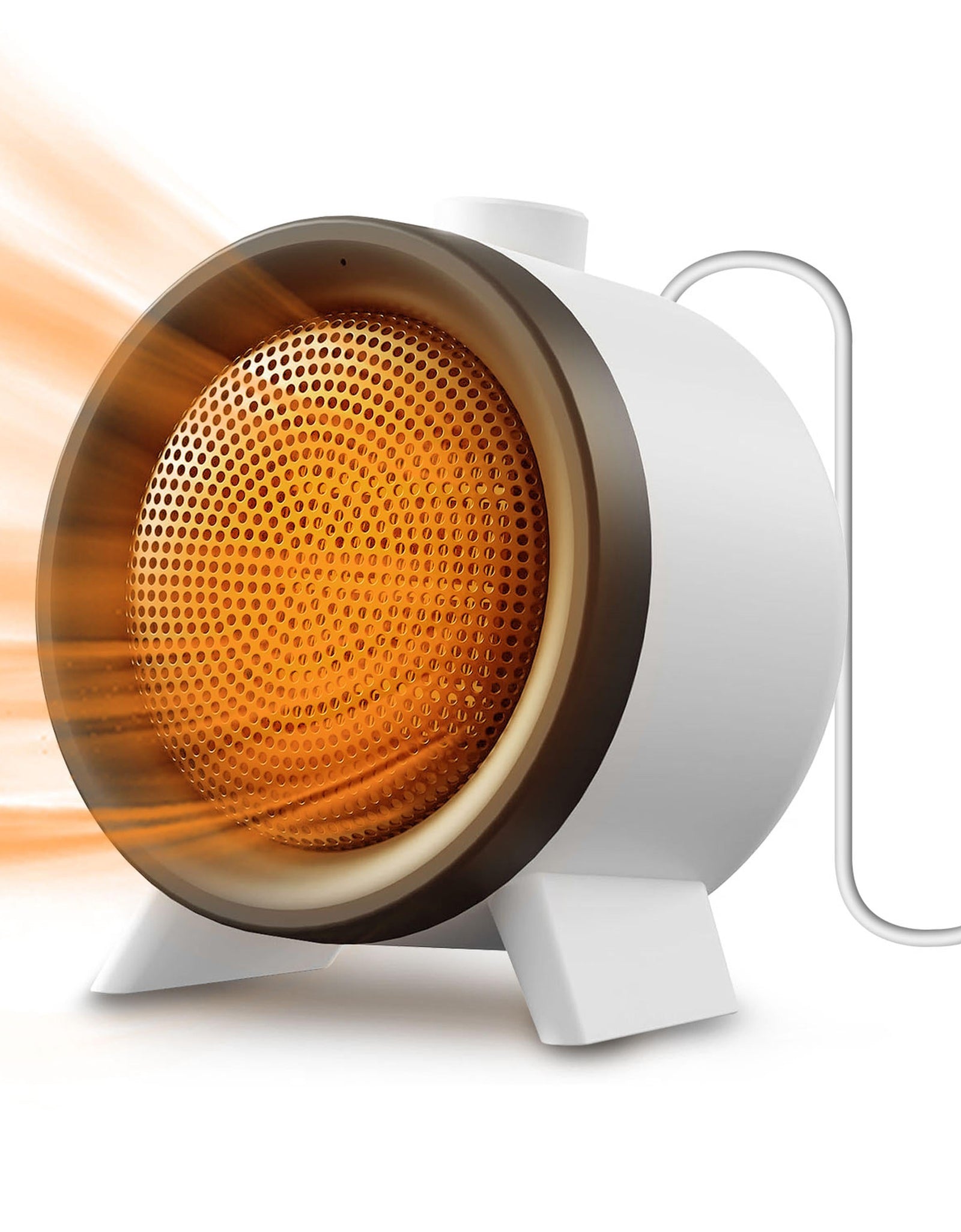 1000W Electric Space Heater Ceramic Heater Fan Heating Fan with 3 Modes 3S Fast Heating Tip-over Overheating Protection for Home Office Dormitry